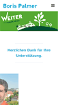 Mobile Screenshot of borispalmer.de